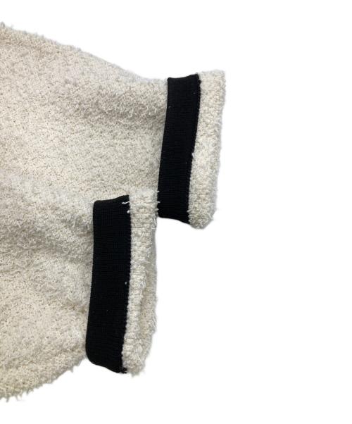 ADORE（アドーア）ADORE (アドーア) ツィーディーニット ホワイト サイズ:38の古着・服飾アイテム