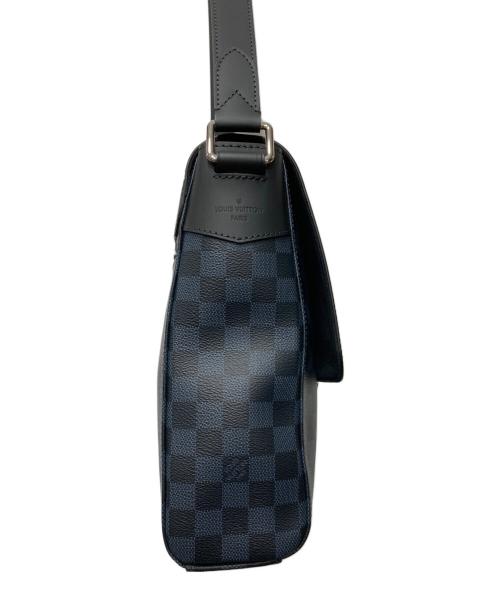 LOUIS VUITTON（ルイ ヴィトン）LOUIS VUITTON (ルイ ヴィトン) ニューポート メッセンジャー MM ブラック×ネイビーの古着・服飾アイテム