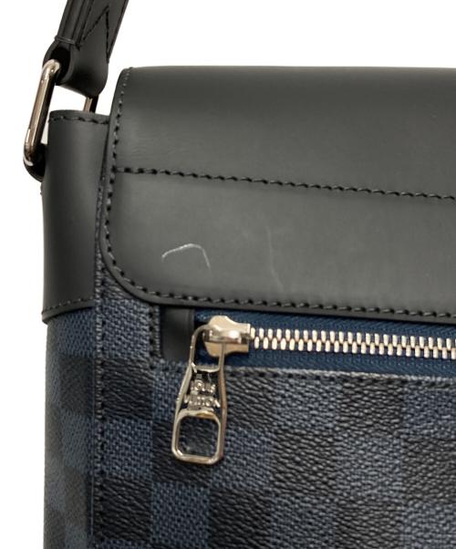 LOUIS VUITTON（ルイ ヴィトン）LOUIS VUITTON (ルイ ヴィトン) ニューポート メッセンジャー MM ブラック×ネイビーの古着・服飾アイテム