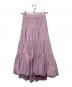 SHE TOKYO（シートーキョー）の古着「ティアードスカート スカート」｜ピンク