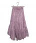 SHE TOKYO (シートーキョー) ティアードスカート スカート ピンク サイズ:36：14000円