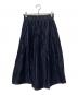 SHE TOKYO (シートーキョー) タックフレアスカート ネイビー サイズ:36：14000円