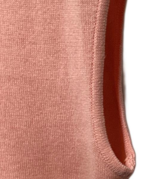 Rene（ルネ）Rene (ルネ) ノースリーブニットワンピース ピンク サイズ:34の古着・服飾アイテム