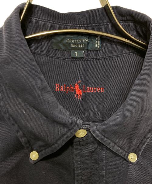 RALPH LAUREN（ラルフローレン）RALPH LAUREN (ラルフローレン) ボタンダウンシャツ ネイビー サイズ:Lの古着・服飾アイテム