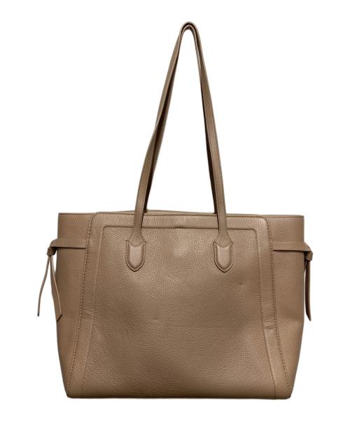 Kate Spade（ケイトスペード）Kate Spade (ケイトスペード) ラージトートバッグ ベージュの古着・服飾アイテム