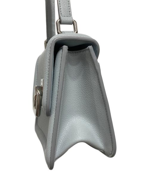 FURLA（フルラ）FURLA (フルラ) ヴィラ ショルダーバッグ スカイブルーの古着・服飾アイテム