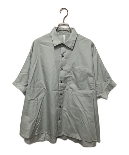 upper hights DAY（アッパーハイツ）upper hights DAY (アッパーハイツ) ドルマンショートスリーブシャツ グレー サイズ:1の古着・服飾アイテム