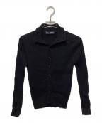 DOLCE & GABBANAドルチェ＆ガッバーナ）の古着「ニットカーディガン」｜ブラック