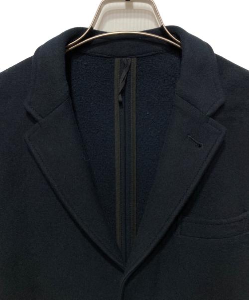 DOLCE & GABBANA（ドルチェ＆ガッバーナ）DOLCE & GABBANA (ドルチェ＆ガッバーナ) スウェットテーラードジャケット ネイビー サイズ:46の古着・服飾アイテム