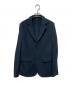 DOLCE & GABBANA（ドルチェ＆ガッバーナ）の古着「スウェットテーラードジャケット」｜ネイビー