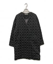 house of lotus（ハウスオブロータス）の古着「キルティングコート」｜ブラック