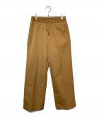 HYKEハイク）の古着「TASLAN WIDE LEG PANTS」｜ブラウン