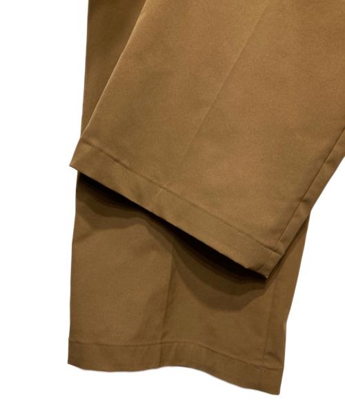 HYKE（ハイク）HYKE (ハイク) TASLAN WIDE LEG PANTS ブラウン サイズ:2の古着・服飾アイテム