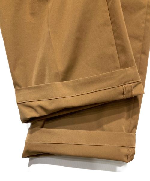HYKE（ハイク）HYKE (ハイク) TASLAN WIDE LEG PANTS ブラウン サイズ:2の古着・服飾アイテム