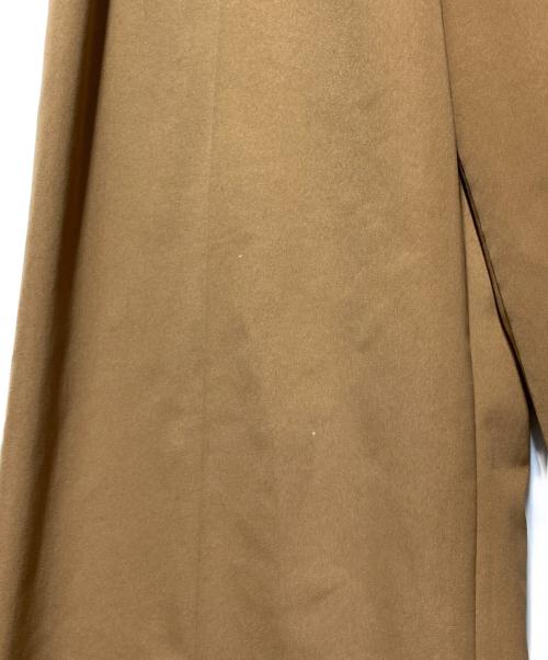 HYKE（ハイク）HYKE (ハイク) TASLAN WIDE LEG PANTS ブラウン サイズ:2の古着・服飾アイテム