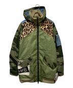 BURTON×l.a.m.b.バートン×ラム）の古着「スキーウェア(ジャケット)」｜カーキ