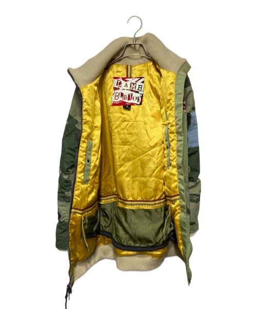 BURTON（バートン）BURTON (バートン) l.a.m.b. (ラム) スキーウェア(ジャケット) カーキ サイズ:Sの古着・服飾アイテム