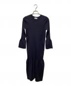 emmiエミ）の古着「ニットワンピース」｜ネイビー