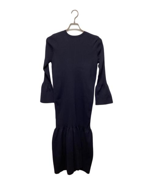 emmi（エミ）emmi (エミ) ニットワンピース ネイビー サイズ:Freeの古着・服飾アイテム