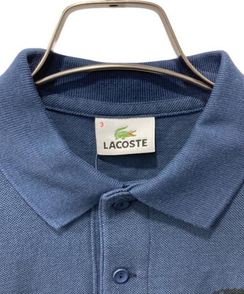 LACOSTE（ラコステ）LACOSTE (ラコステ) ポロシャツ ネイビー サイズ:3の古着・服飾アイテム