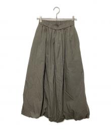 JOURNAL STANDARD relume（ジャーナルスタンダード レリューム）の古着「ウォッシャブルバルーンイージースカート」｜カーキ
