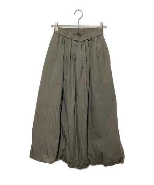 JOURNAL STANDARD relume（ジャーナルスタンダード レリューム）JOURNAL STANDARD relume (ジャーナルスタンダード レリューム) ウォッシャブルバルーンイージースカート カーキ サイズ:Freeの古着・服飾アイテム