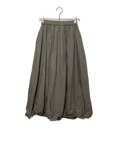 JOURNAL STANDARD relume（ジャーナルスタンダード レリューム）JOURNAL STANDARD relume (ジャーナルスタンダード レリューム) ウォッシャブルバルーンイージースカート カーキ サイズ:Freeの古着・服飾アイテム