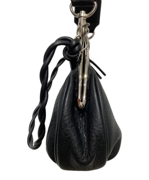 Y's（ワイズ）Y's (ワイズ) ガマ口2WAYショルダーバッグ ブラックの古着・服飾アイテム