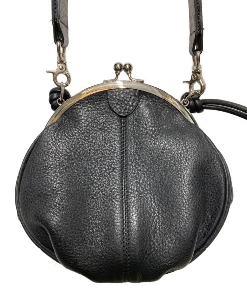 Y's（ワイズ）Y's (ワイズ) ガマ口2WAYショルダーバッグ ブラックの古着・服飾アイテム