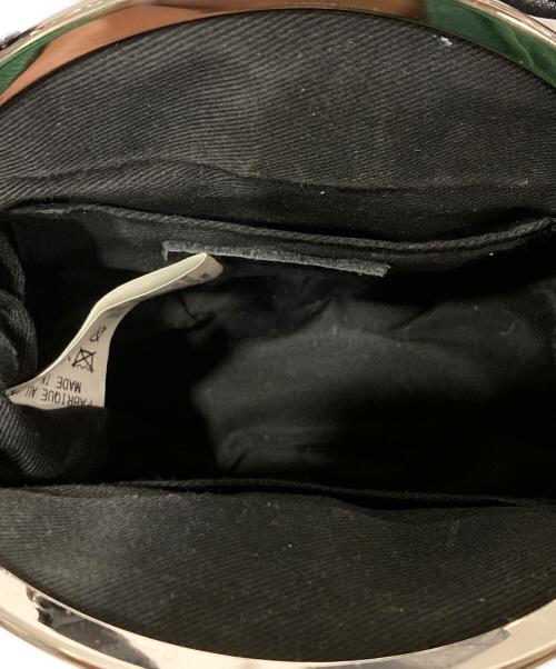 Y's（ワイズ）Y's (ワイズ) ガマ口2WAYショルダーバッグ ブラックの古着・服飾アイテム