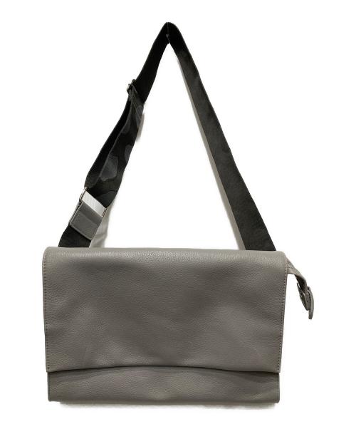 ear PAPILLONNER（イアパピヨネ）ear PAPILLONNER (イアパピヨネ) 柄ワイドテープショルダーバッグ グレーの古着・服飾アイテム