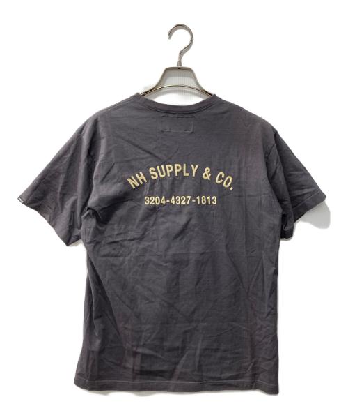 NEIGHBORHOOD（ネイバーフッド）NEIGHBORHOOD (ネイバーフッド) 刺繍Ｔシャツ グレー サイズ:Lの古着・服飾アイテム
