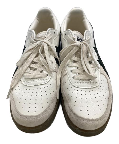 Onitsuka Tiger（オニツカタイガー）Onitsuka Tiger (オニツカタイガー) GSM ローカットスニーカー ホワイト×ブラック サイズ:24.5㎝の古着・服飾アイテム
