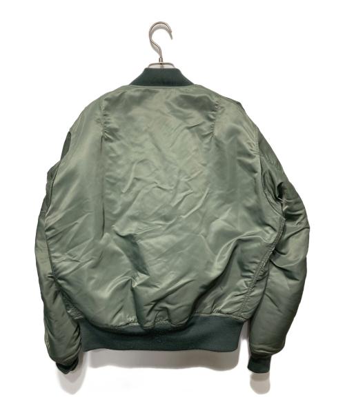 ALPHA（アルファ）ALPHA (アルファ) MA-1フライトジャケット カーキ サイズ:XLの古着・服飾アイテム