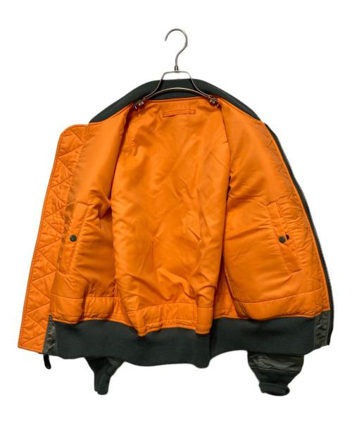 ALPHA（アルファ）ALPHA (アルファ) MA-1フライトジャケット カーキ サイズ:XLの古着・服飾アイテム
