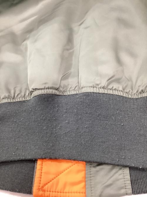 ALPHA（アルファ）ALPHA (アルファ) MA-1フライトジャケット カーキ サイズ:XLの古着・服飾アイテム