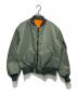 ALPHA（アルファ）の古着「MA-1フライトジャケット」｜カーキ