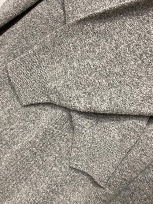 KAGURE（カグレ）kagure (カグレ) Vネックウールニットワンピース グレー サイズ:Freeの古着・服飾アイテム