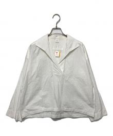 KAGURE（カグレ）の古着「スキッパーシャツ」｜ホワイト