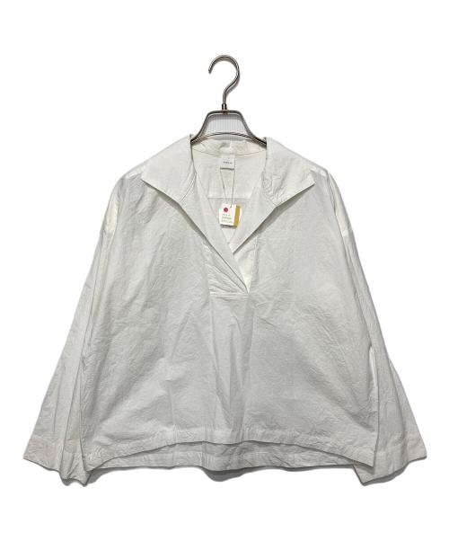 KAGURE（カグレ）KAGURE (カグレ) スキッパーシャツ ホワイト サイズ:Freeの古着・服飾アイテム