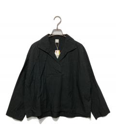 【新品・未使用】SOÉJU　Aラインチュニックブラウス　ブラック　S Aラインチュニックブラウス - SOÉJU online store｜上質な大人の女性の