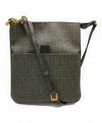 FENDIフェンディ）の古着「ズッキーノショルダーバッグ」｜カーキ