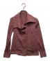 Vivienne Westwood RED LABEL（ヴィヴィアンウエストウッドレッドレーベル）の古着「ストライプ変形シャツ」｜レッド