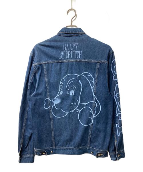 GALFY（ガルフィー）GALFY (ガルフィー) 刺繍デニムジャケット インディゴ サイズ:不明の古着・服飾アイテム