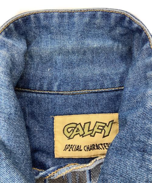 GALFY（ガルフィー）GALFY (ガルフィー) 刺繍デニムジャケット インディゴ サイズ:不明の古着・服飾アイテム