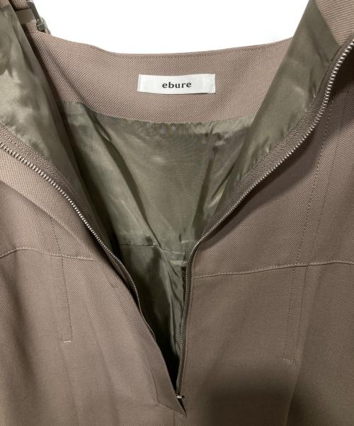 ebure（エブール）EBURE (エブール) フォルテツイルオールインワン ブラウン サイズ:38の古着・服飾アイテム