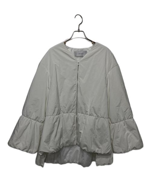 ADORE（アドーア）ADORE (アドーア) ライトパディングジャケット ホワイト サイズ:38の古着・服飾アイテム
