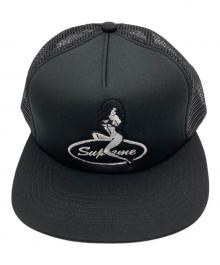 SUPREME（シュプリーム）の古着「Pin Up Mesh Back 5-Panelキャップ」｜ブラック