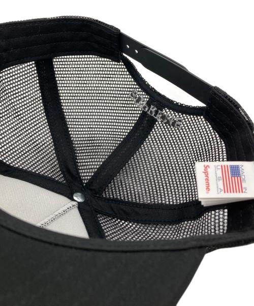 SUPREME（シュプリーム）SUPREME (シュプリーム) Pin Up Mesh Back 5-Panelキャップ ブラック サイズ:ONE SIZE(58㎝)の古着・服飾アイテム