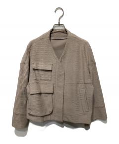 中古・古着通販】homspun (ホームスパン) メルトンジップアップ